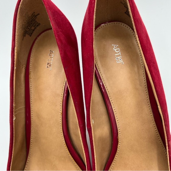 Apt. 9 Women's Heels Deep Red US - Picture 11 of 12